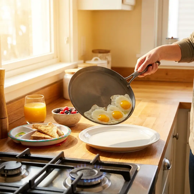 Bellavita Titanium Crepe and Egg Pan by Bellavita Cookware - Family Kitchen