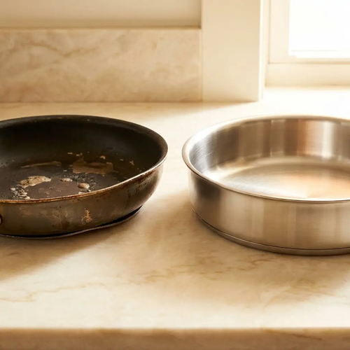Bellavita Titanium Saute Pan with Lid