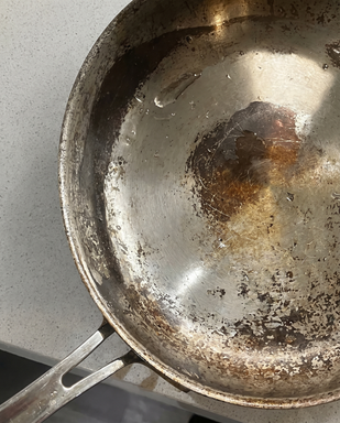 Easily Scratched by Utensils